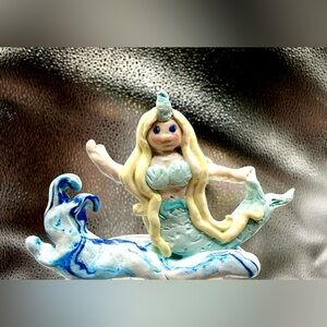 Handcrafted whimsical Mermaid Figurines $20 Each